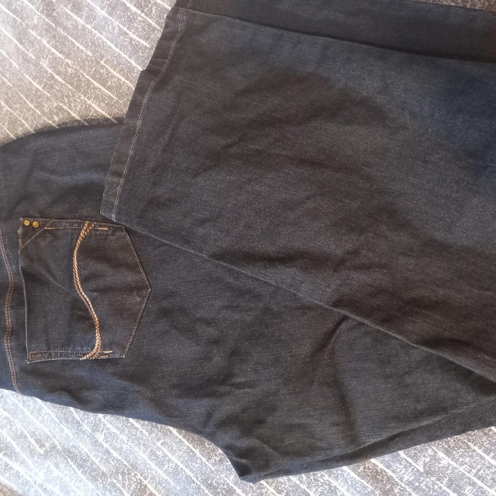 Petites Plus Dark Blue Denim Jeans